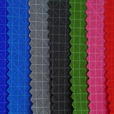 Diamond Lattice Nylon Waterproof Oxford Cloth Plain Matrix For Woven Durable Bag