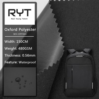 100% Woven Polyester Fabric Fashionable Waterproof For Professional Bag And Other Profuct