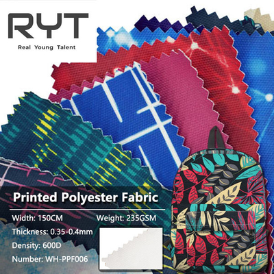 600D Printed Polyester Fabric