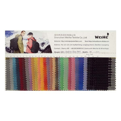 PVC Coated Square Hole Birdseye Mesh Fabric Polyester Roll Woven
