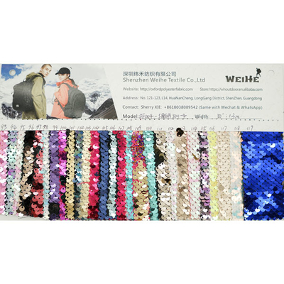 Five Subsidiaries Rainbow Sequin Fabric For Hats Garment Bags
