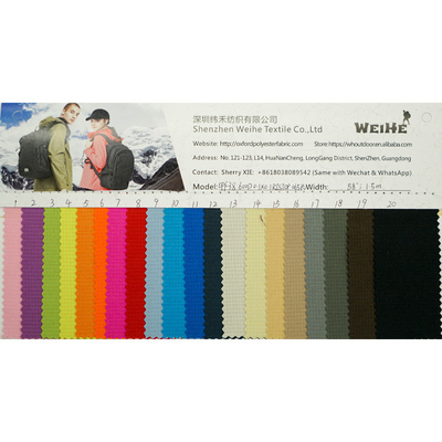 135GSM 0.35mm Oxford Polyester Fabric Woven Durable Waterproof Fabric